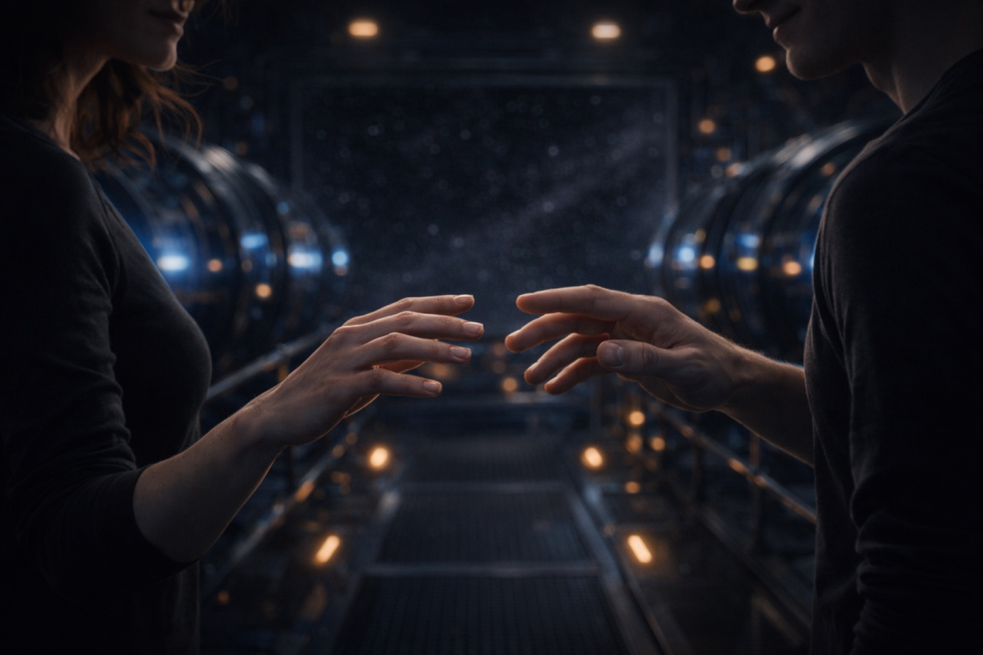 Fields of Stars keyframe at 01:03, showing one of the film's cinematic interior moments.