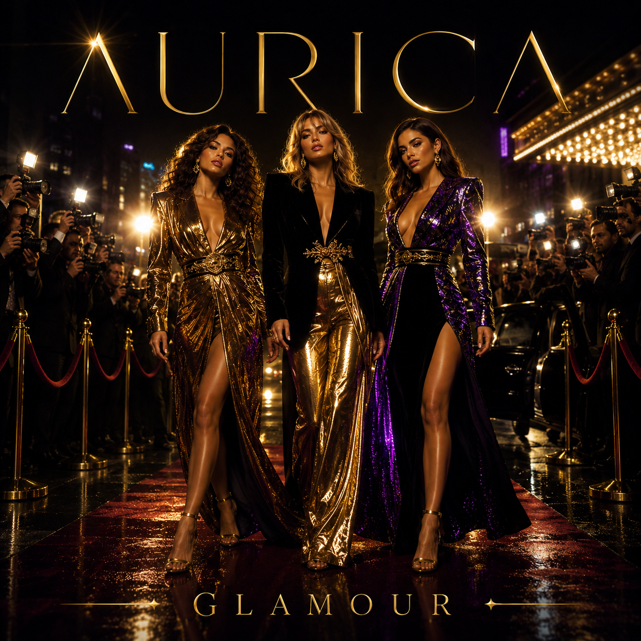 Glamour single artwork from Aurica Golden Era.