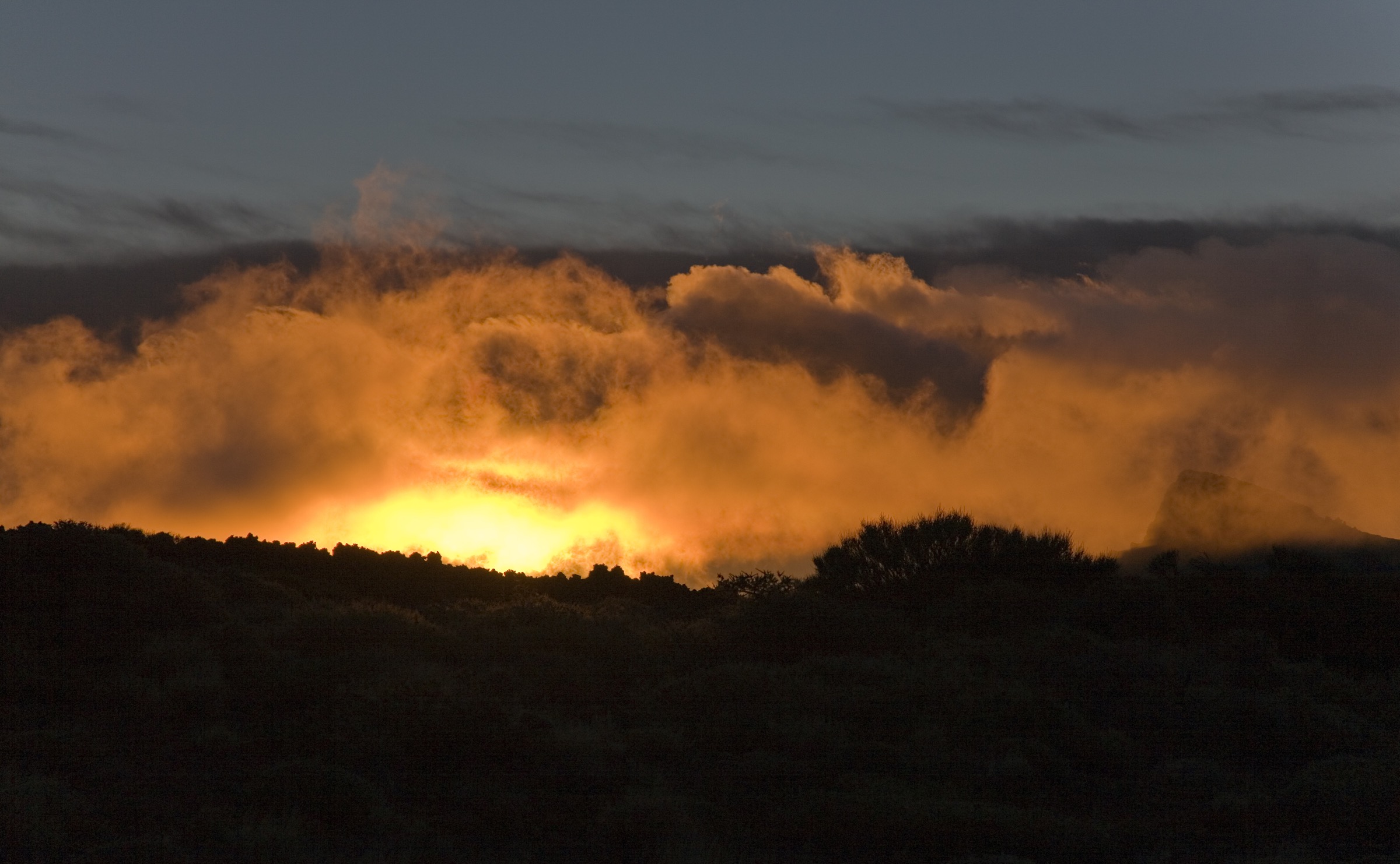 Cloudscape at Mount Teide.