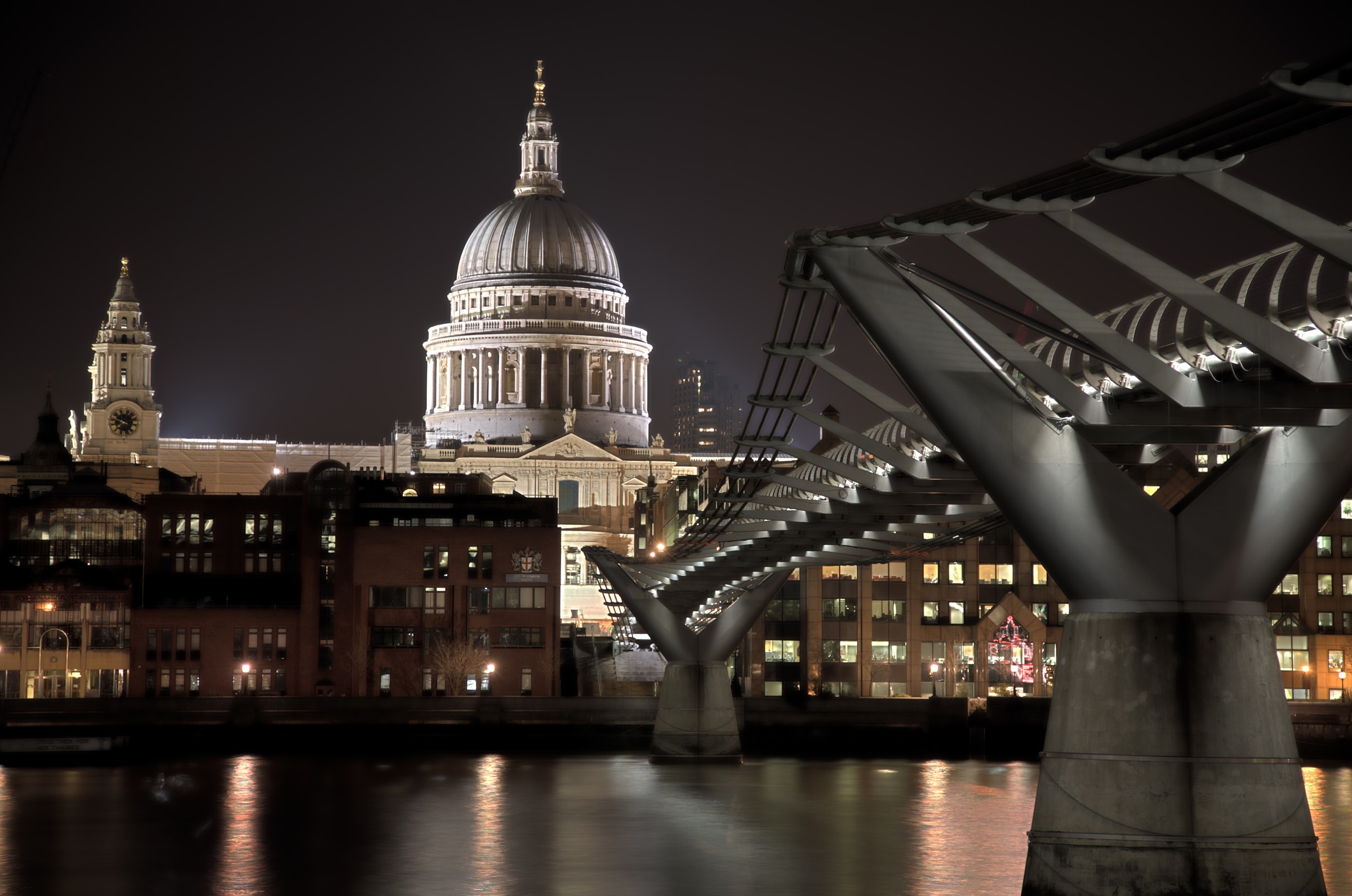 St Paul's Cathedral in London photographed by Marc Pinter.